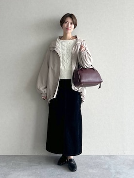 uemiさん（レディース・163cm）の秋コーディネート