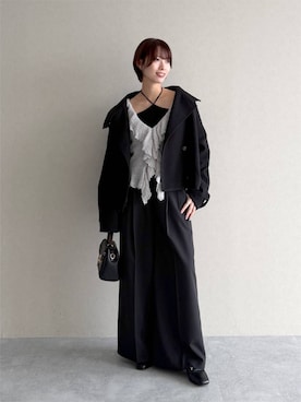 uemiさん（レディース・163cm）の秋コーディネート