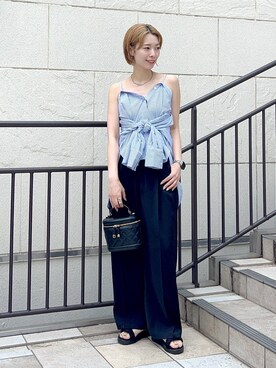 uemiさん（レディース・163cm）の夏コーディネート