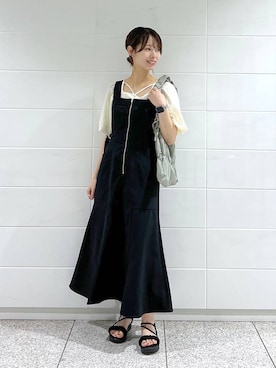 uemiさん（レディース・163cm）の夏コーディネート