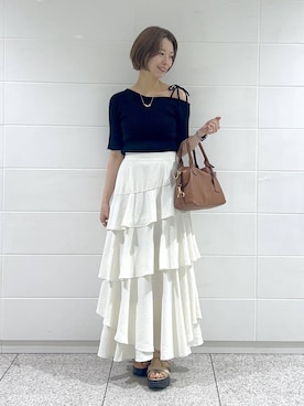 uemiさん(レディース・163cm)の春コーディネート