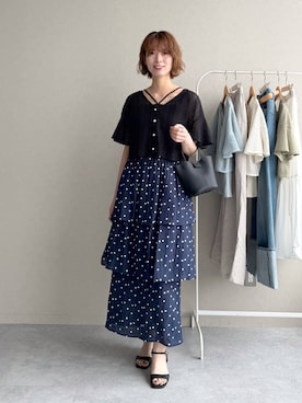 「アンサンブル」｜uemiさん（レディース・163cm）の春コーディネート