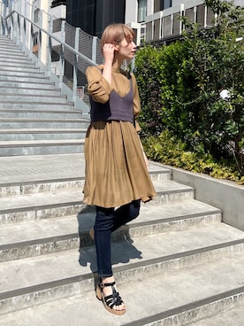 uemiさん(レディース・163cm)の春コーディネート