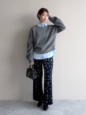 uemiさん(レディース・163cm)の冬コーディネート