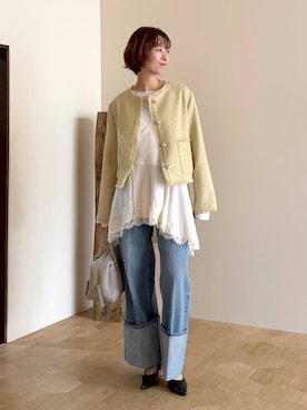 uemiさん（レディース・163cm）の冬コーディネート