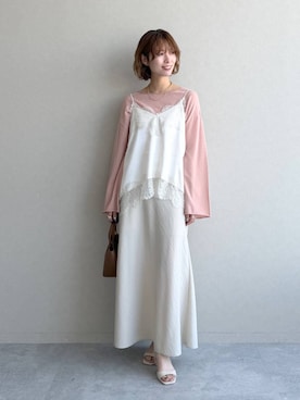 uemiさん(レディース・163cm)の春コーディネート
