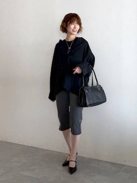 uemiさん（レディース・163cm）の春コーディネート