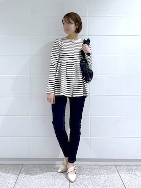 uemiさん（レディース・163cm）の春コーディネート