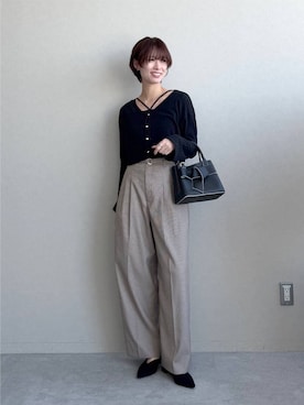 uemiさん（レディース・163cm）の秋コーディネート