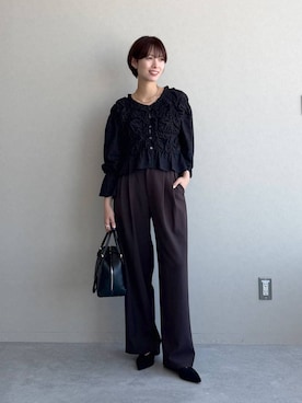 uemiさん（レディース・163cm）の秋コーディネート