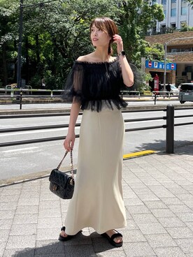 uemiさん（レディース・163cm）の夏コーディネート