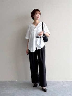 uemiさん（レディース・163cm）の夏コーディネート
