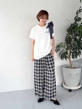 uemiさん(レディース・163cm)の夏コーディネート