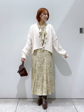 uemiさん（レディース・163cm）の秋コーディネート