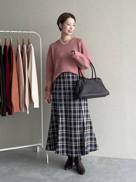 uemiさん（レディース・163cm）の秋コーディネート