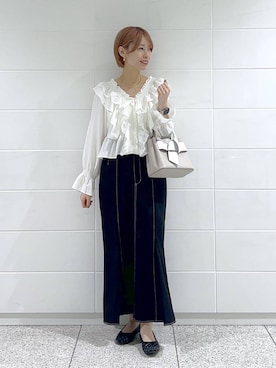 uemiさん（レディース・163cm）の春コーディネート