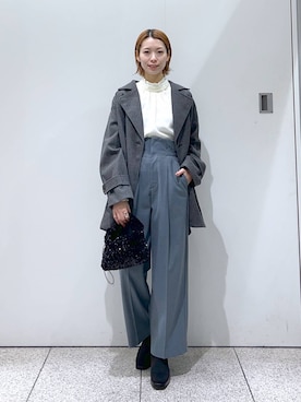 uemiさん（レディース・163cm）の冬コーディネート