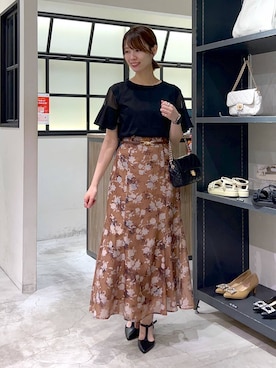 uemiさん（レディース・163cm）の春コーディネート