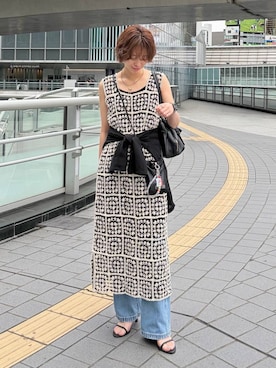 「mysty woman」｜uemiさん（レディース・163cm）の夏コーディネート
