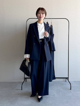 uemiさん（レディース・163cm）の冬コーディネート