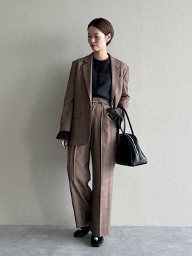 uemiさん（レディース・163cm）の秋コーディネート