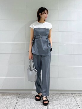 uemiさん（レディース・163cm）の夏コーディネート