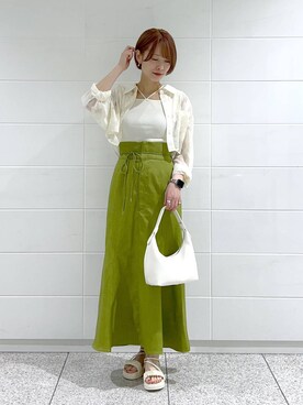 uemiさん（レディース・163cm）の春コーディネート