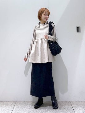 uemiさん(レディース・163cm)の冬コーディネート