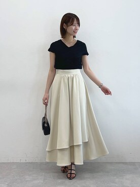 uemiさん（レディース・163cm）の夏コーディネート