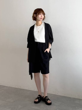 uemiさん（レディース・163cm）の春コーディネート