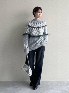 uemiさん(レディース・163cm)の冬コーディネート