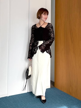 uemiさん（レディース・163cm）の春コーディネート