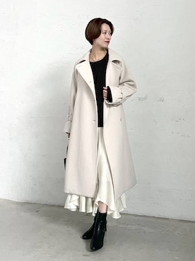 uemiさん(レディース・163cm)の冬コーディネート