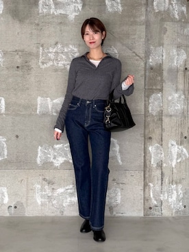 uemiさん（レディース・163cm）の冬コーディネート