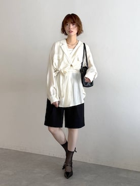 uemiさん（レディース・163cm）の春コーディネート