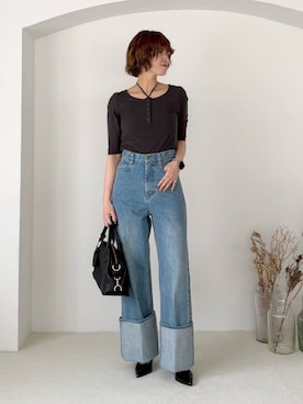 uemiさん(レディース・163cm)の春コーディネート