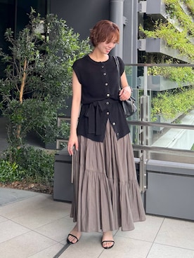 uemiさん(レディース・163cm)の夏コーディネート