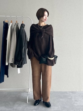 uemiさん（レディース・163cm）の秋コーディネート