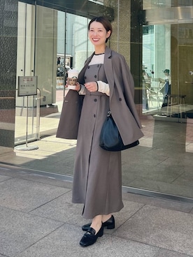 uemiさん（レディース・163cm）の秋コーディネート