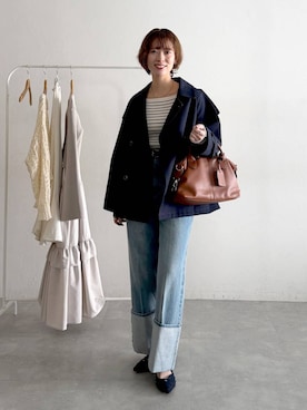 uemiさん（レディース・163cm）の春コーディネート