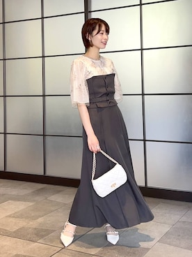 uemiさん（レディース・163cm）の夏コーディネート