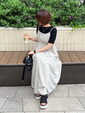 uemiさん（レディース・163cm）の夏コーディネート