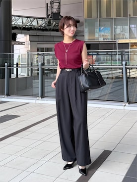 uemiさん（レディース・163cm）の夏コーディネート