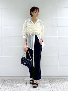 uemiさん（レディース・163cm）の夏コーディネート