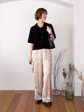 uemiさん（レディース・163cm）の春コーディネート