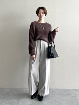 uemiさん（レディース・163cm）の秋コーディネート