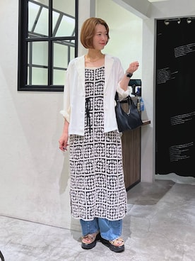 uemiさん(レディース・163cm)の夏コーディネート