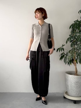 uemiさん（レディース・163cm）の春コーディネート