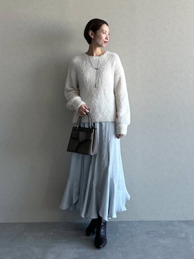 uemiさん（レディース・163cm）の冬コーディネート