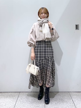 uemiさん（レディース・163cm）の秋コーディネート